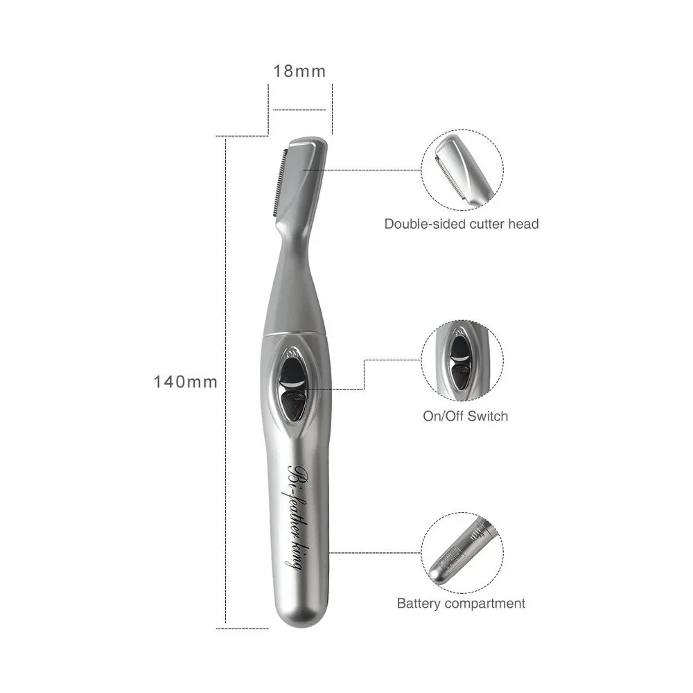 Eyebrow Trimmer Electric Facial Hair Remover for Women's Eyebrows