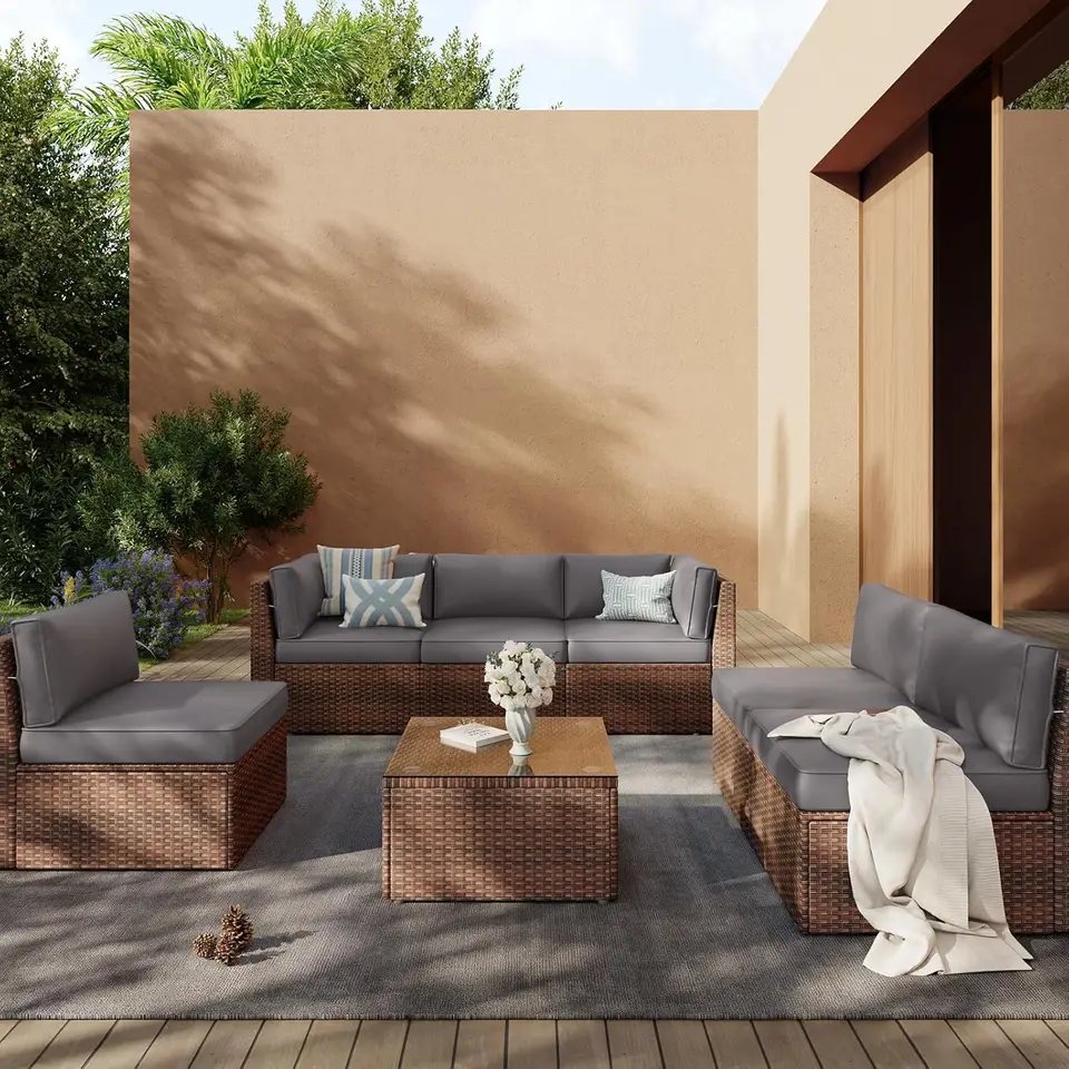 Premium Outdoor Deep Seat Cushions for Patio Furniture