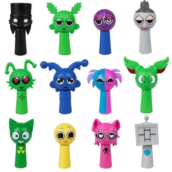 Sprunki Figure Sprunki Game Figure Toy Sprunki Incredibox Figure Figura Sprunki Figurine Ornament Birthday Christmas Gift