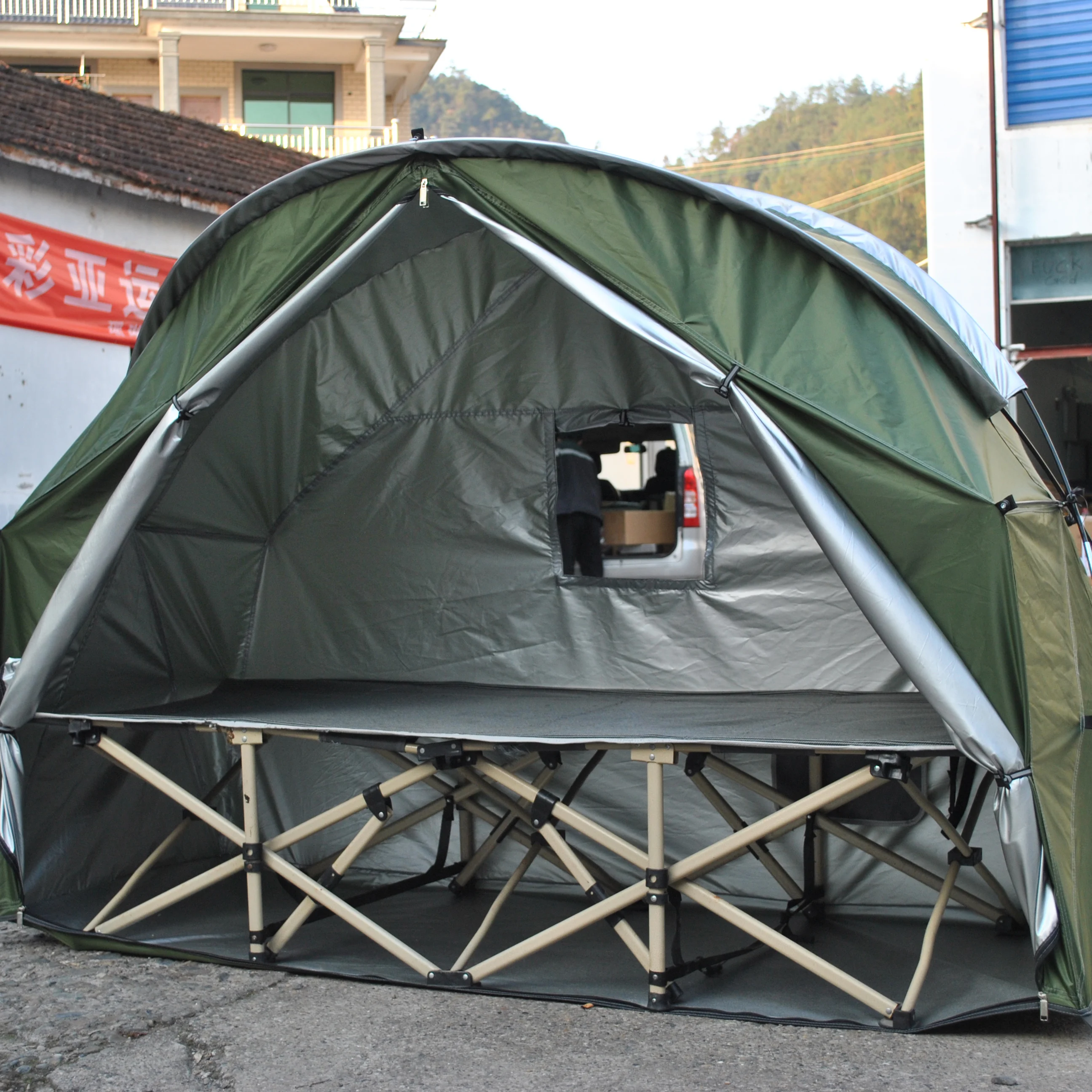 Trekking tent Outdoor Individual 1 person CZX-725 Not Include Cot Bike For Storage