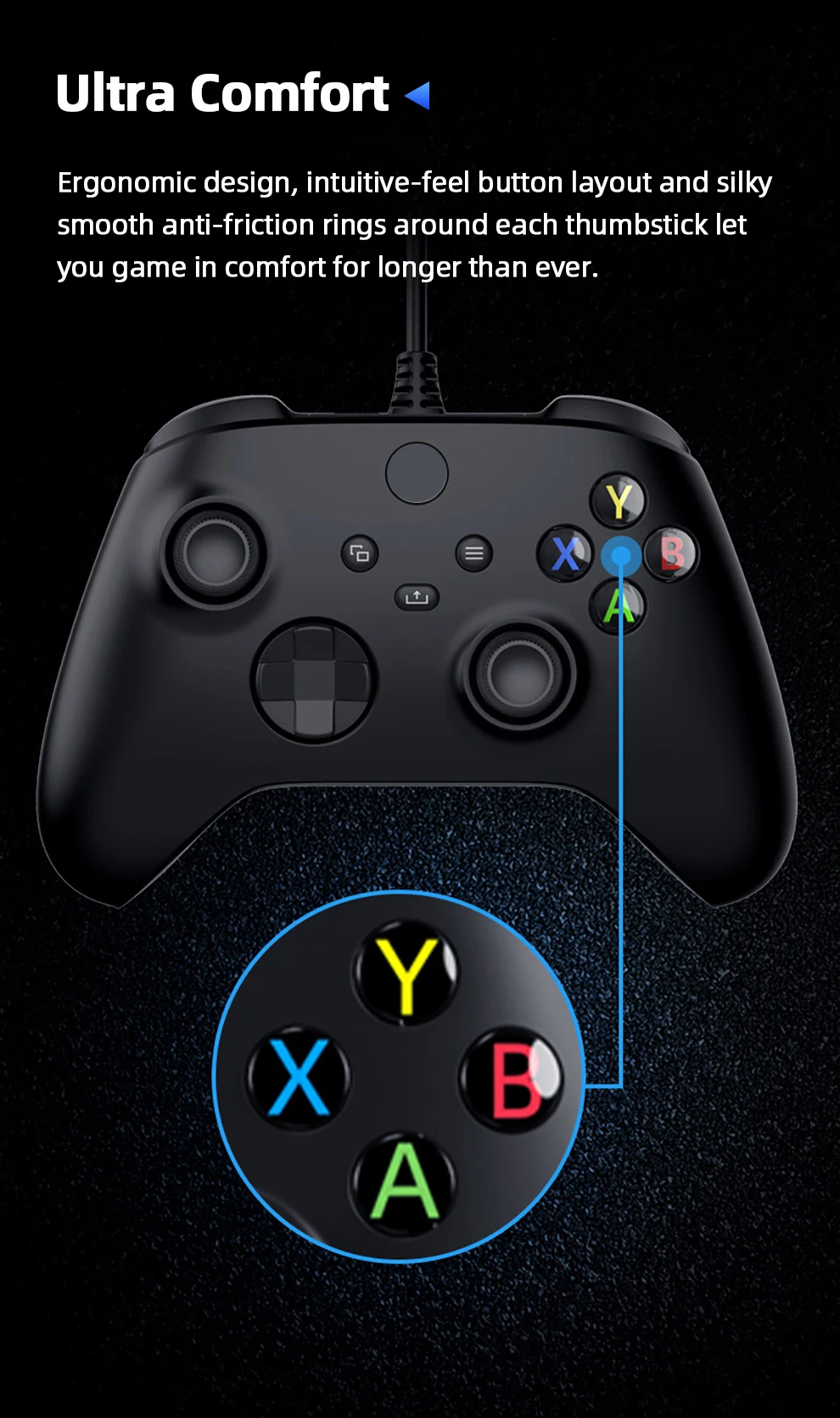 Wired Controller For Xbox One Series X S Windows PC, 53 OFF