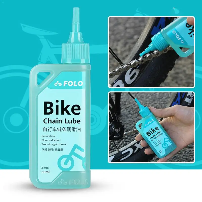 

Bicycle Chain Lube 60ml High-Temperature Resistant Bicycle Chain Oil Mountain Road Bicycle Chain Lube For Noise Reduction