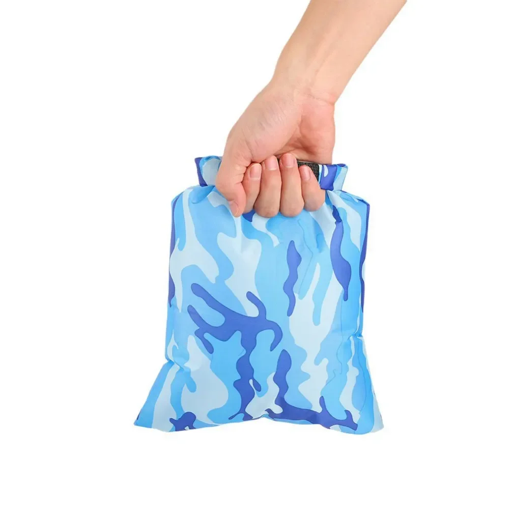 6Pcs Set Outdoor Waterproof Bag Dry Sack Waterproof Dry Backpack Storage Pouch for Drifting Boating Floating Kayaking Beach