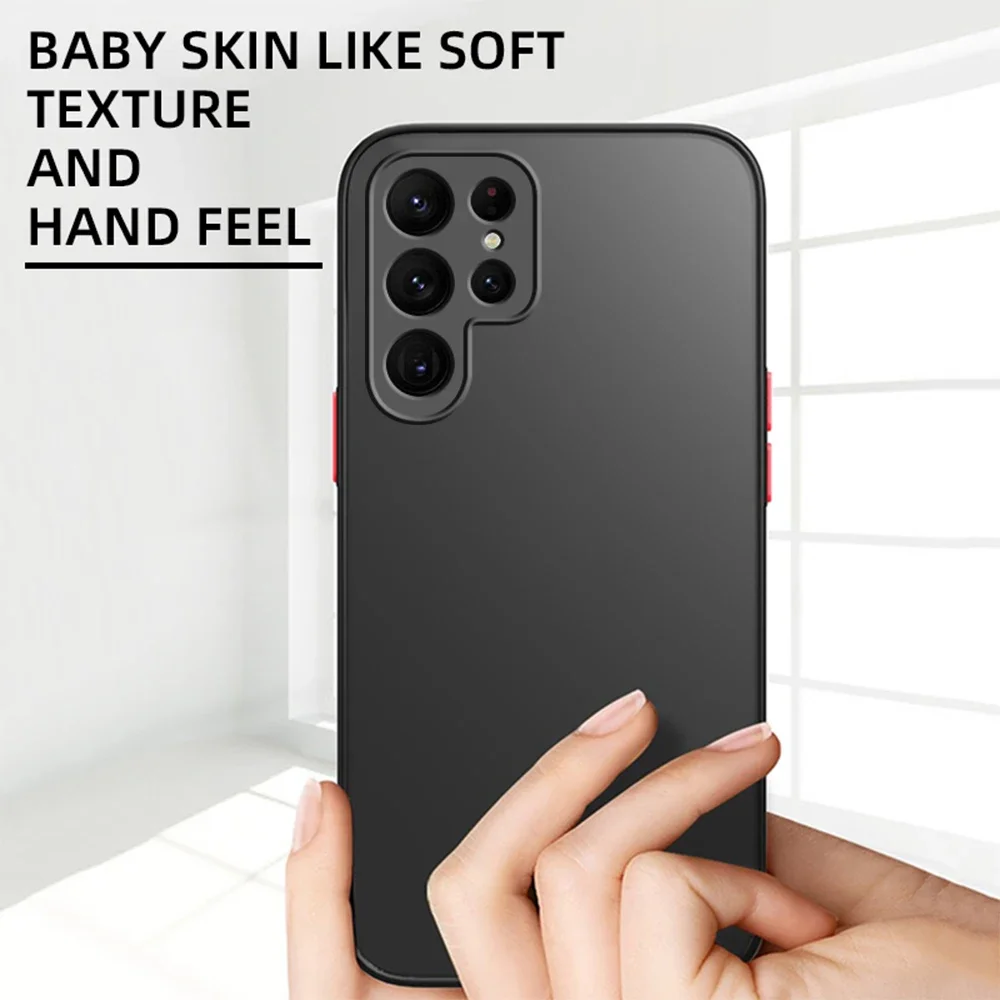 Enhanced Armor Matte Shockproof Bumper Hard Case