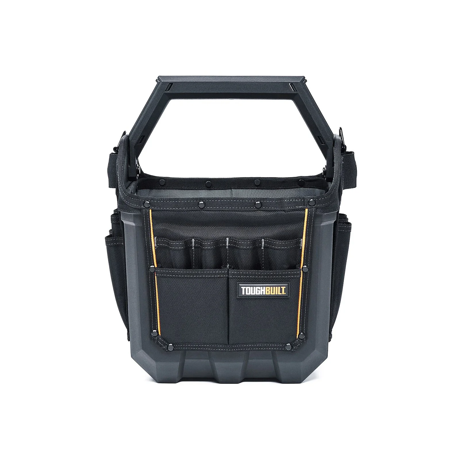 TOUGHBUILT TB-CT-82-12/TB-CT-82-16 중형/대형 공구 가방 1개 옥스포드 천 방수 하드 바닥 공구 상자 휴대용 보관 가방
