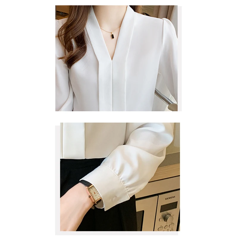 売れ筋商品|||モーガンレーン シャツ レディース トップス DATE - Blouse - off white UOOZEE Blouses for Women Fashion, Long Sleeve Button Down