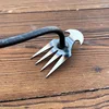 Hoe Weeding Artifact, Uprooting and Weeding Tools, Gardening Hoeing Rake, Manganese Steel Farm Tool, Small Hoe, Loosening Soil a 3