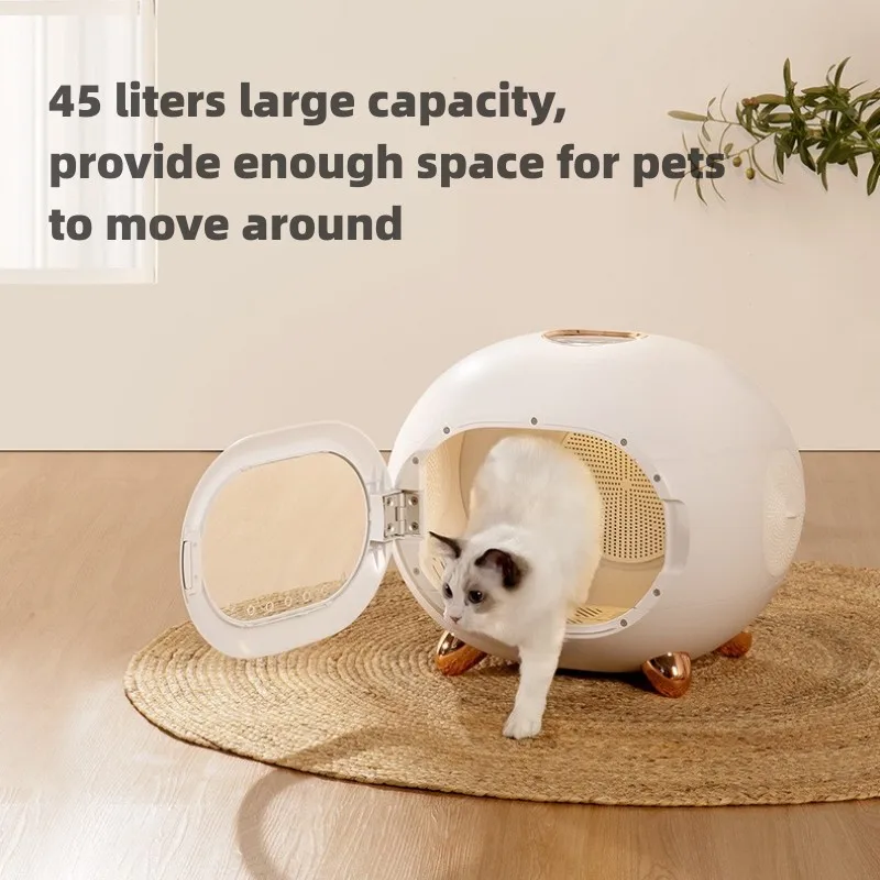 New design ultra quiet pet hair dryerl auto dryer box for cats and small dogs with smart temperature control