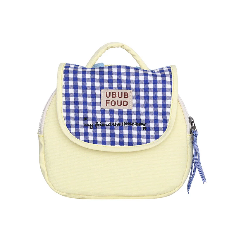 Fashion Plaid School Bag for Girl Cute Kids Kindergarten Schoolbags Children Backpacks Girls Boy Book Bags Travel Daypack