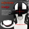 Neck Head Harness Weight Lifting Training with Resistance Bands, Door Anchor and Chain, Full Range Muscle Workout 4