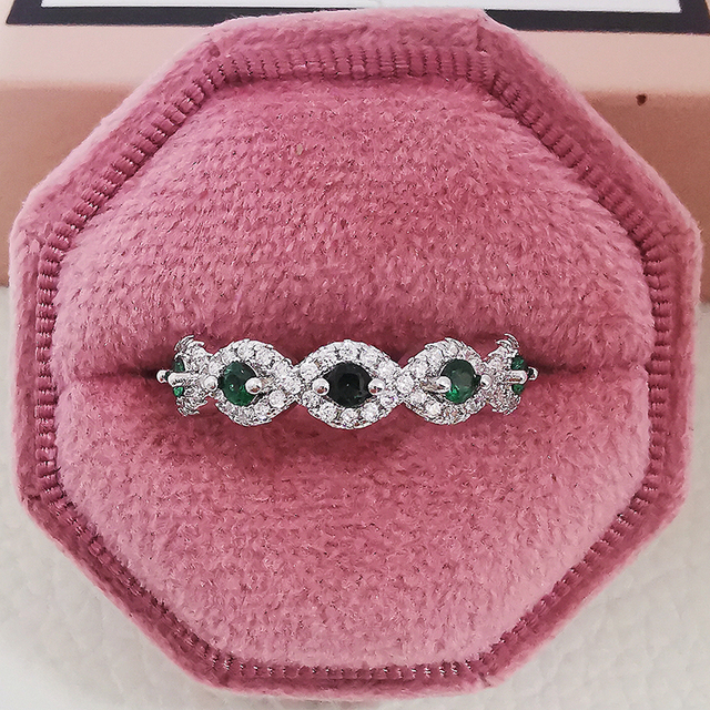Wedding Band Eternity Ring For Women Big Gift For Ladies Love Wholesale Lots Bulk Jewelry R5578