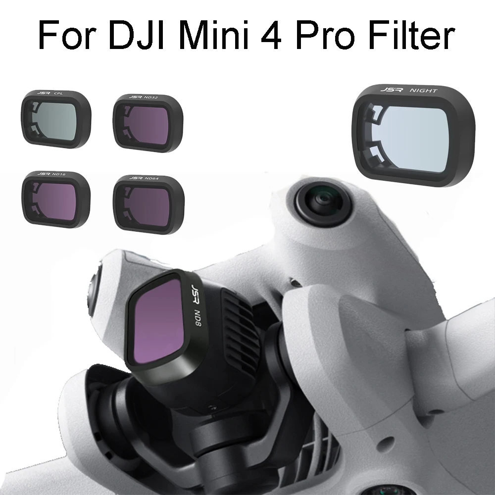 Per Dji Mini 4 Pro Filtro Protezione Dell'Obiettivo Uv Polarizzazione Nd8 Riduzione Della Luce Per Dji Mini 4 Pro Accessorio Filtro Dell'Obiettivo