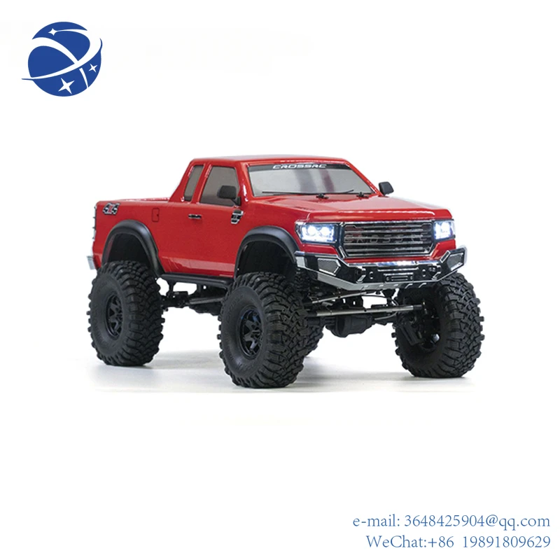 

YYHC12000 Points CROSS RC 1/10 AT4V 4WD EMO Crawler Car KIT Differential Lock 540 35T Motor Lights