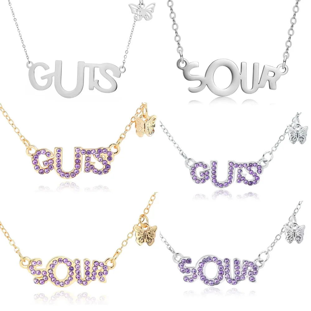 KEYCHIN Bracciale Con Album Sour Per Fan - Testo 'Do You Get Deja Vu' - Gioiello In Acciaio Inossidabile