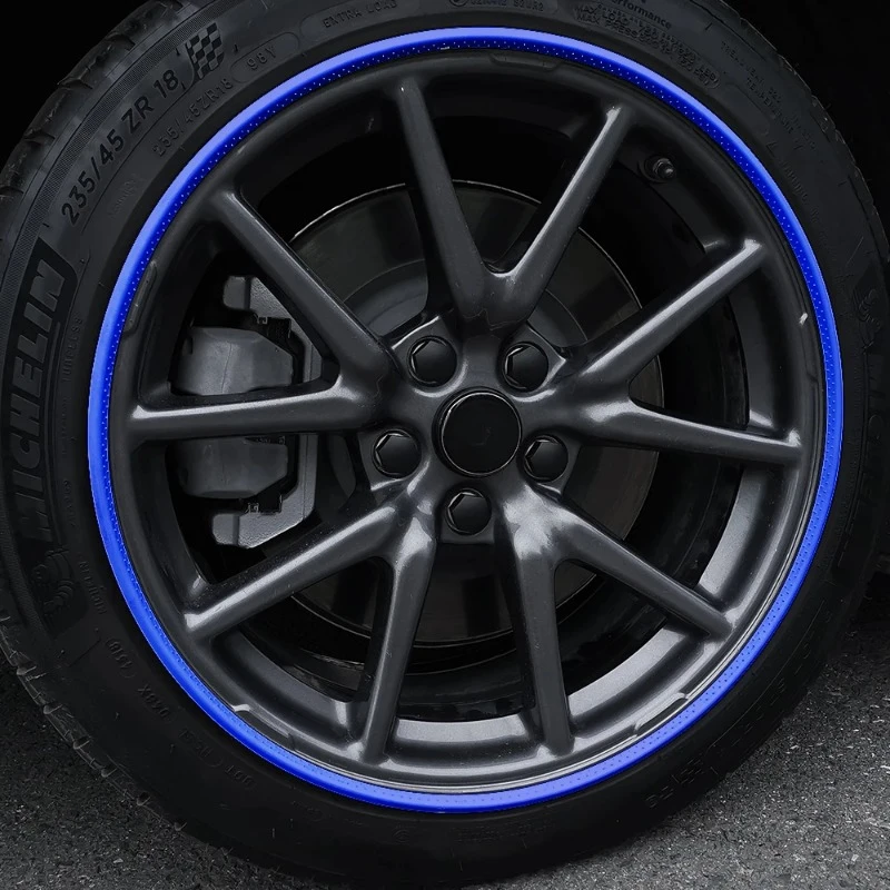 Wheel Hub Protection Ring for Tesla Model 3 Y S X Car Rims Ring Protectors Vehic
