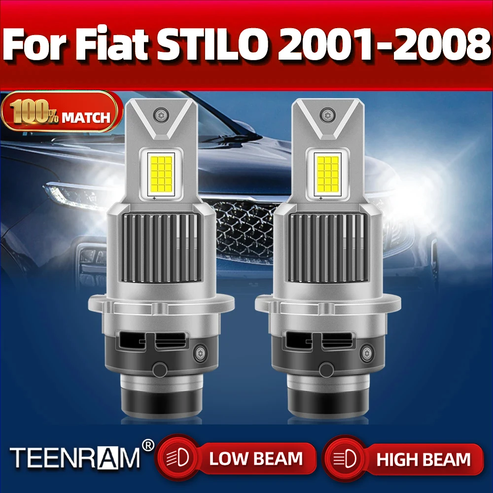 150W HID Xenon Light Bulb 60000LM Car Headlight 6000K Xenon Lamp 12V For Fiat STILO 2001 2002 2003 2004 2005 2006 2007 2008 150w hid xenon light bulbs 60000lm car headlight 12v xenon lamps 6000k white for bmw 325ci 2001 2002 2003 2004 2005 2006