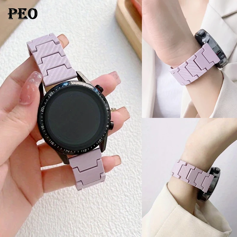 Carbon Fiber Strap - Premium 20mm/22mm Smartwatch Band Bracelet