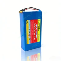 Batterie Li-ion Rechargeable 52V 14S6P 38Ah1500W batterie de Scooter motorisé Citycoco intégrée 50A BMS + chargeur 58.8V 3