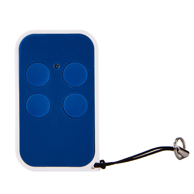 Garage Door Remote Control Low Frequency Blue Button 26mhz to 41mhz for Fixed Code Replacement Transmitter Garage Door Opener 4
