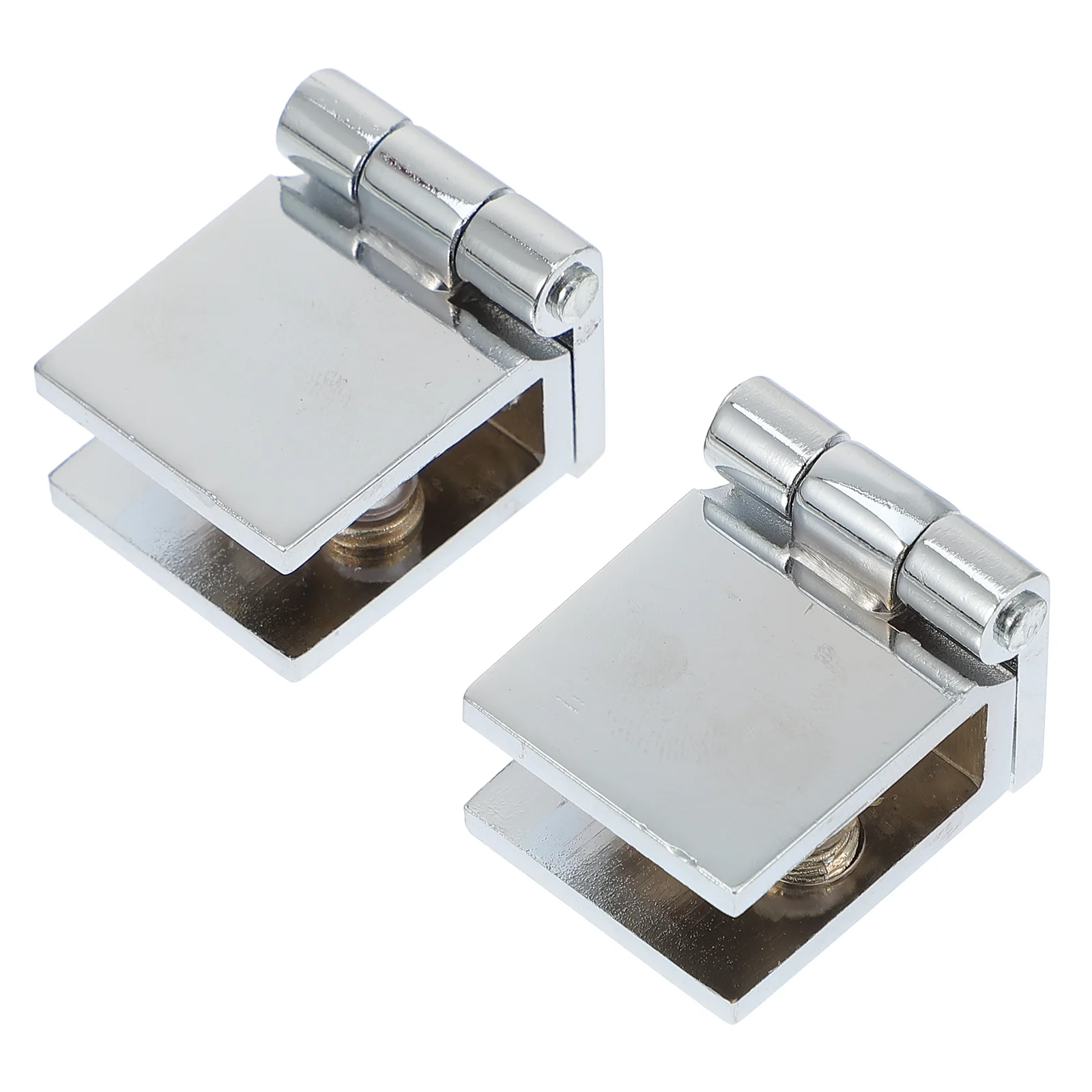 Zinc Alloy Glass Door Hinges for Cabinet Doors