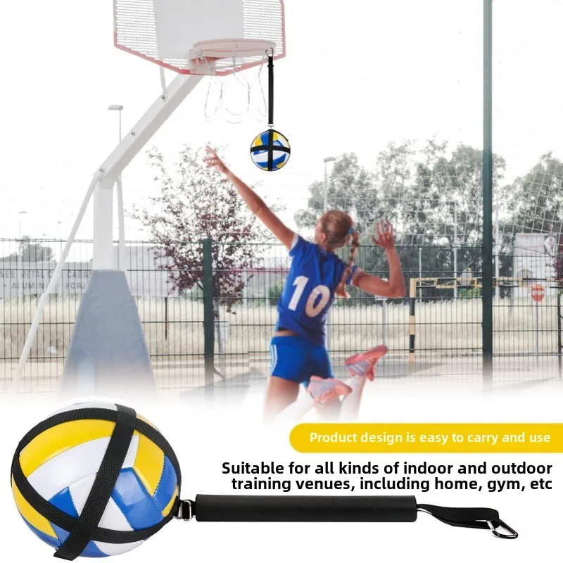Practice Volleyball Spike Training Accessories Adjustable Trainer Volleyball Assist System Outdoor Volleyball Training Sports.