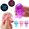 Nee Doh Jellyfish & Cube Squish Toy, Squeeze Stress Relief Toy, Sensory NeeDoh for Kids & Adults