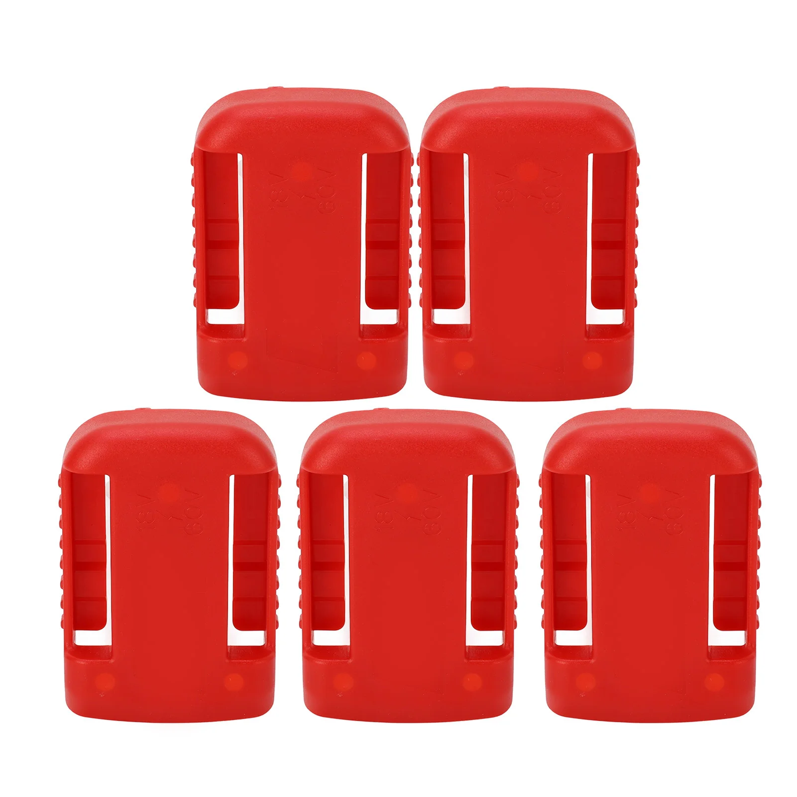 Battery Mount ABS Fine Workmanship Standard Size Strong Support 5 Set Lithium Battery Mount Holder Multi Use for DCB140