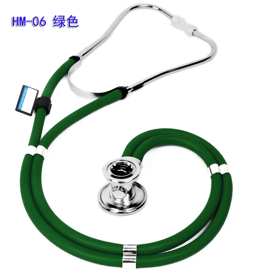 

Classic double-sided stethoscope with clock for hearing fetal heart sounds