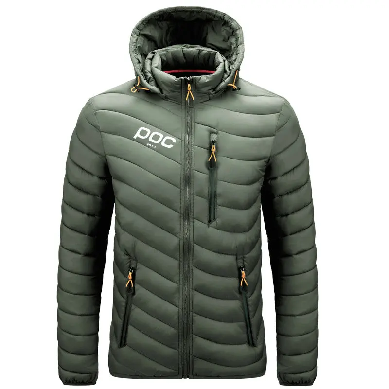 Moto Poc Cycling Jacket Warm Men's Cycling Windbreaker Winter Fashion MTB Road Bike Clothing Windproof Downhill Bicycle Jackets men jacket