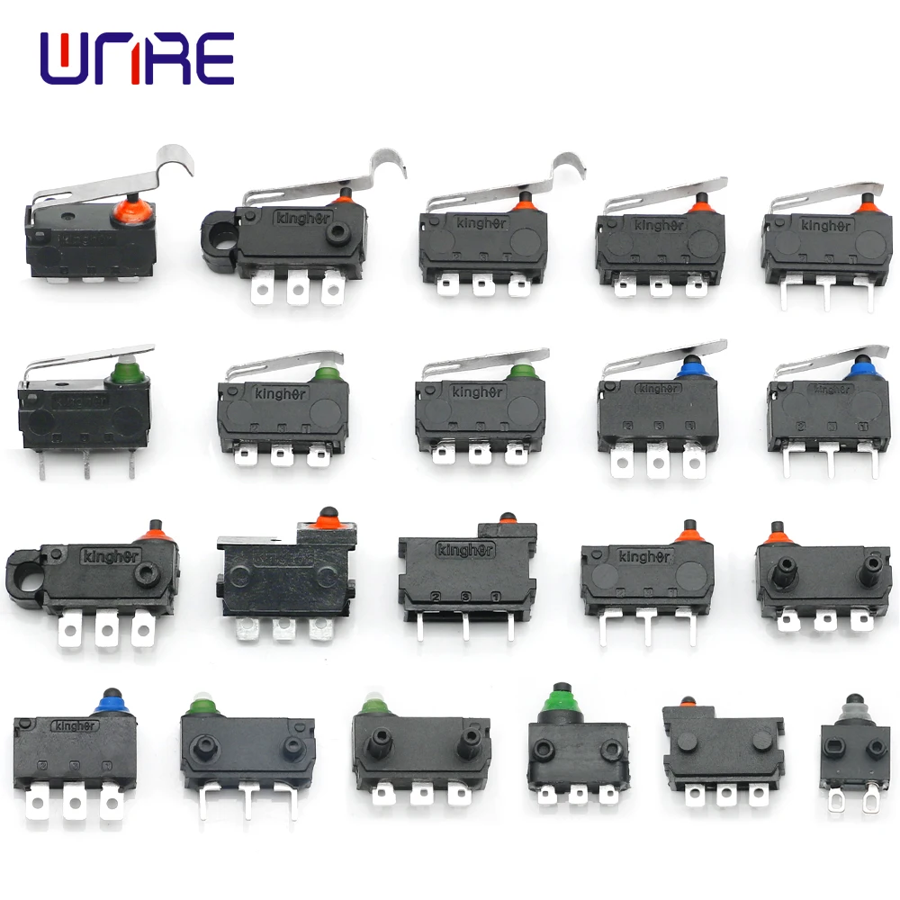 Momentary Micro Switch H2 H3A 2/3Pin Mini Limit Switch Action Self