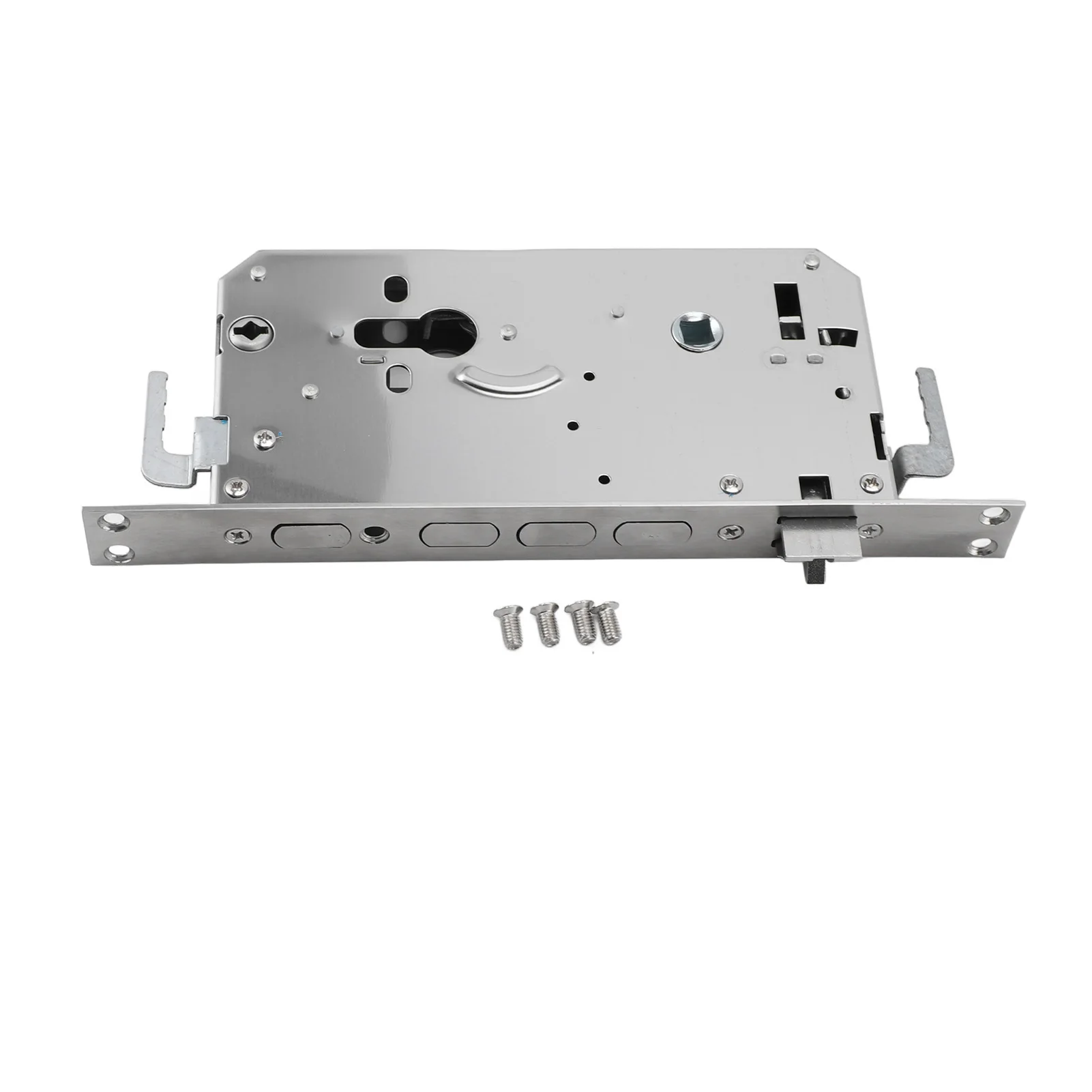 Security Lock Body SUS Steel 2 Hole Anti Theft Universal Entry Door Mortise Lock for Smart Door Accessories Security Body