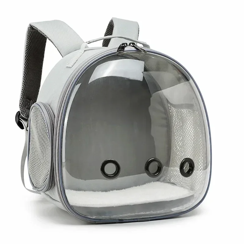 Pet Backpack Hamster Carrier Transparent Small Animal Carrier