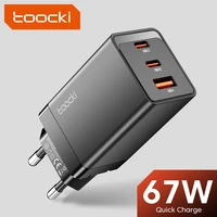 Toocki 67W GaN USB C Charger Quick Charge