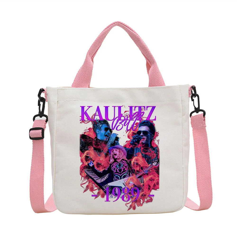 Music Tokio Hotel Tragetasche Sac Cabas Canvas Einkaufstasche faltbare Schultertasche für Damen – Detail 9