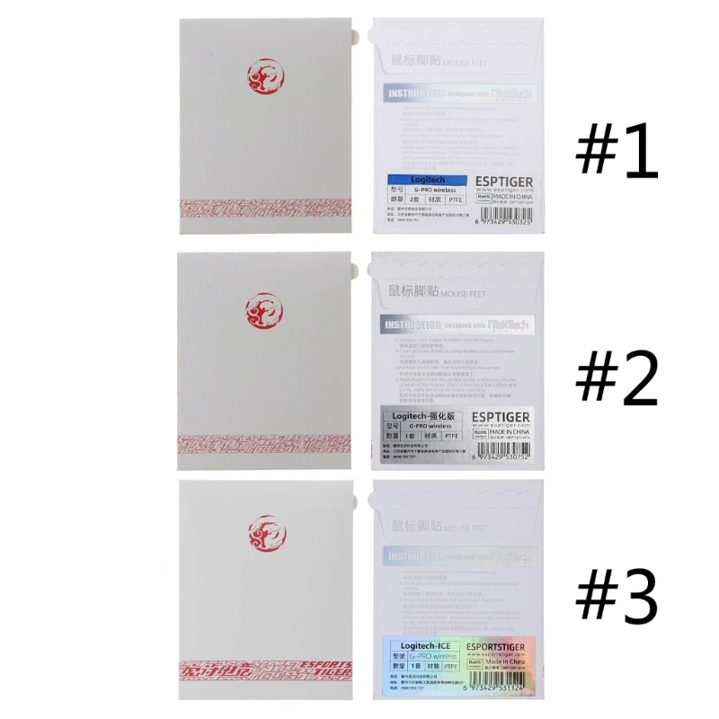 Esports Tiger Gaming Mouse Skates Piedi Per Logitech G Pro Wireless Edge Sostituzione Mouse Piedi Per Logitech G Pro Wireless Mouse