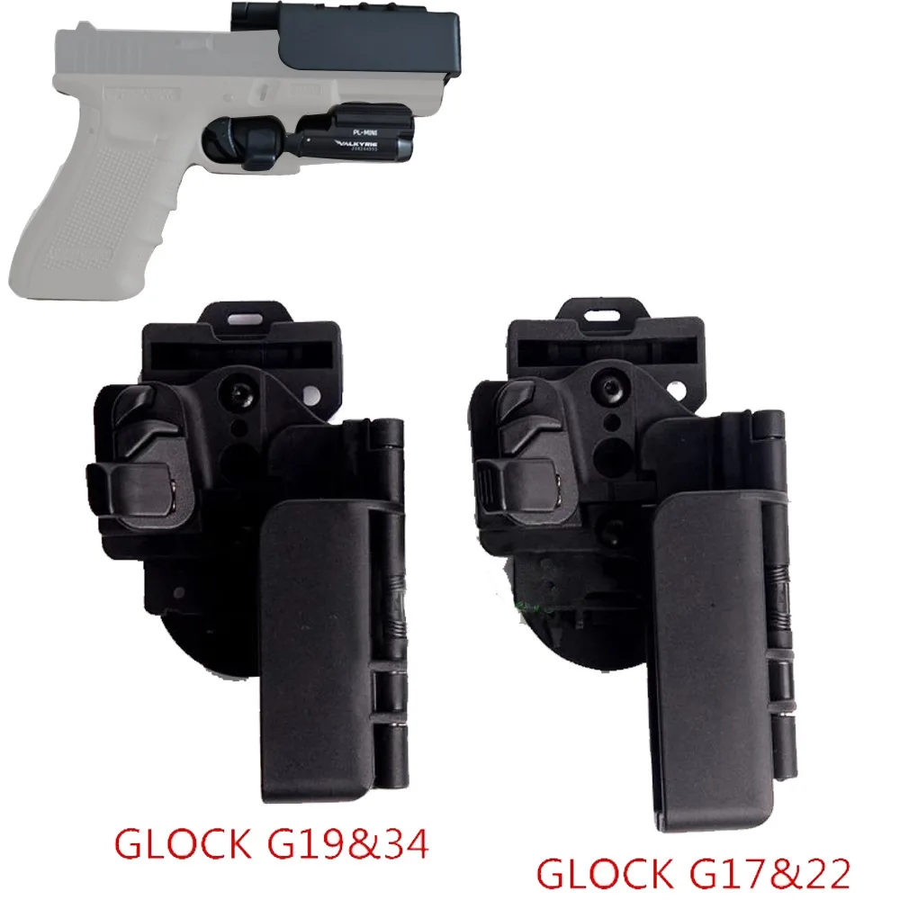 

Женская кобура для Glock 17/22/19/34, сумка для оружия, быстросъемные ремни, поясная кобура, Страйкбольное охотничье снаряжение, сумка для оружия