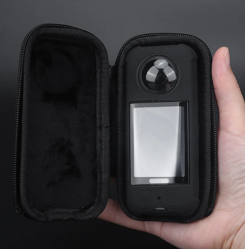 Insta360 X3 Mini Storage Case Portable Protective PU Bag Screen and Lens Tempered Glass Film Protector Silicone Case Frame action camera accessory action camera protector