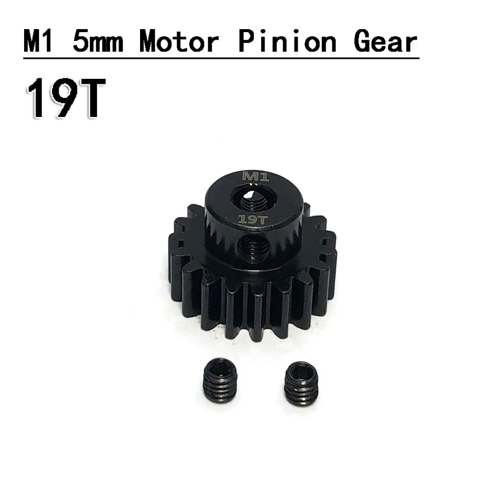 Palumma Lot De 4 Pignons Moteur Métal 18T 19T 23T 24T Pour Tamiya TT01 TT02 RC 1/10