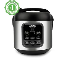 Digital Rice & Grain Multicooker 8-Cup Black ARC-994SB Cook Perfectly Rice Steam Vegetables Slow Cook Dishwasher Safe  ® New 2