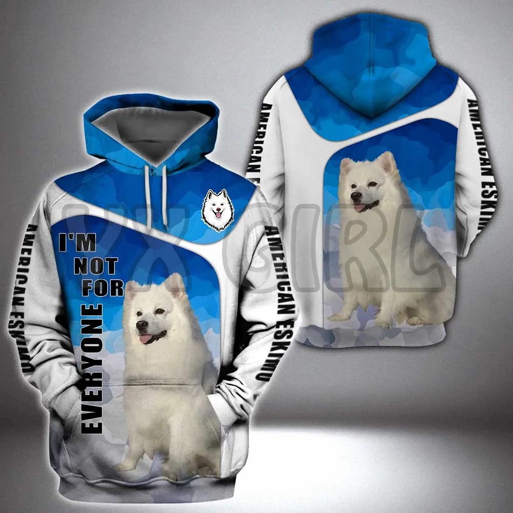 I'm Not For Everyone Havanese Dog  3D Printed Hoodies  Unisex Pullovers Funny Dog Hoodie Casual Street Tracksuit