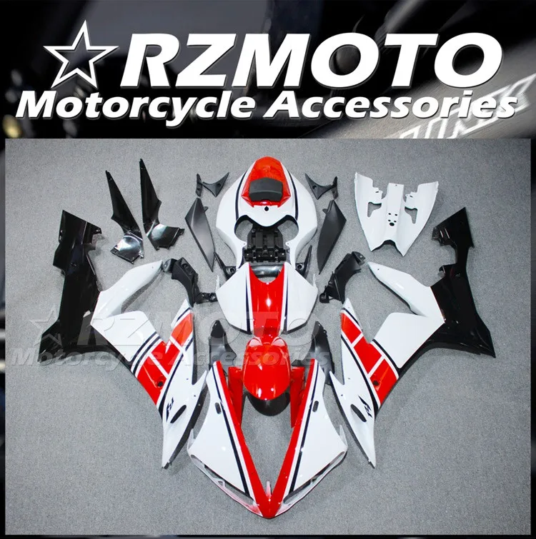 

4Gifts New ABS Motorcycle Fairings Kit Fit For YAMAHA R1 2004 2005 2006 04 05 06 Bodywork Set Custom Red White Black
