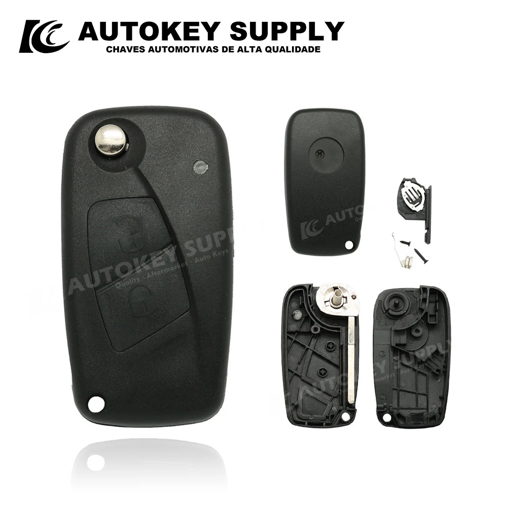 Per Fiat Punto Stilo Idea 2 pulsanti telecomando Flip Key Shell AKFTF102 - S4c0dce0d836442d68bb686fd215df33aE