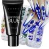 30g Makartt Rhinestone Glue with Royal Blue Glass Crystal Kit  for Shine Nail Art Manicure Makeup DIY Decoration Gem Jewelry 1