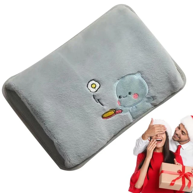 Amazon.com: Hot Water Bag Rubber Hot Water Bottle with Waist Cover for  Menstrual Cramps, Pain Relief, And for Neck and Shoulder, Back,Hand, Legs,  Waist WarmWarm Water Pouch with Soft Plush Hand Waist