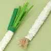 Cat Teaser Training Toy Kitty Teething Toy Scallion-shaped Cat Chew Toy for Teething Relief Training Soft Felt Pet for Kitty 4
