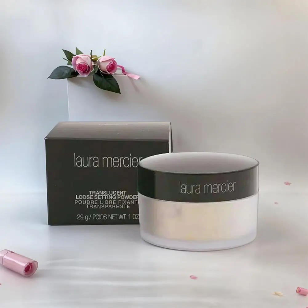 Loose Powder Natural Soft Transparent Honey Makeup With Packaging