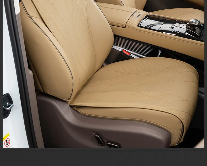 For BYD DENZA D9 2025 2024 Nappa leather seat cover seat cushion Breathable comf