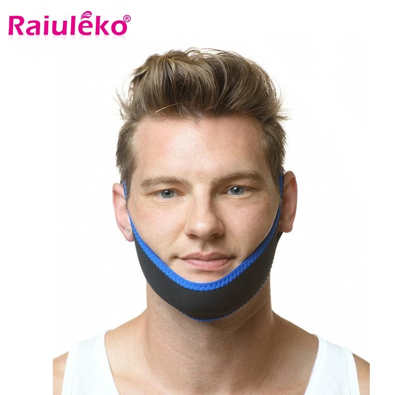 

Ремень для подбородка от храпа, эластичный пояс для защиты от апноэ во сне, для мужчин и женщин, для сна, для предотвращения храпа