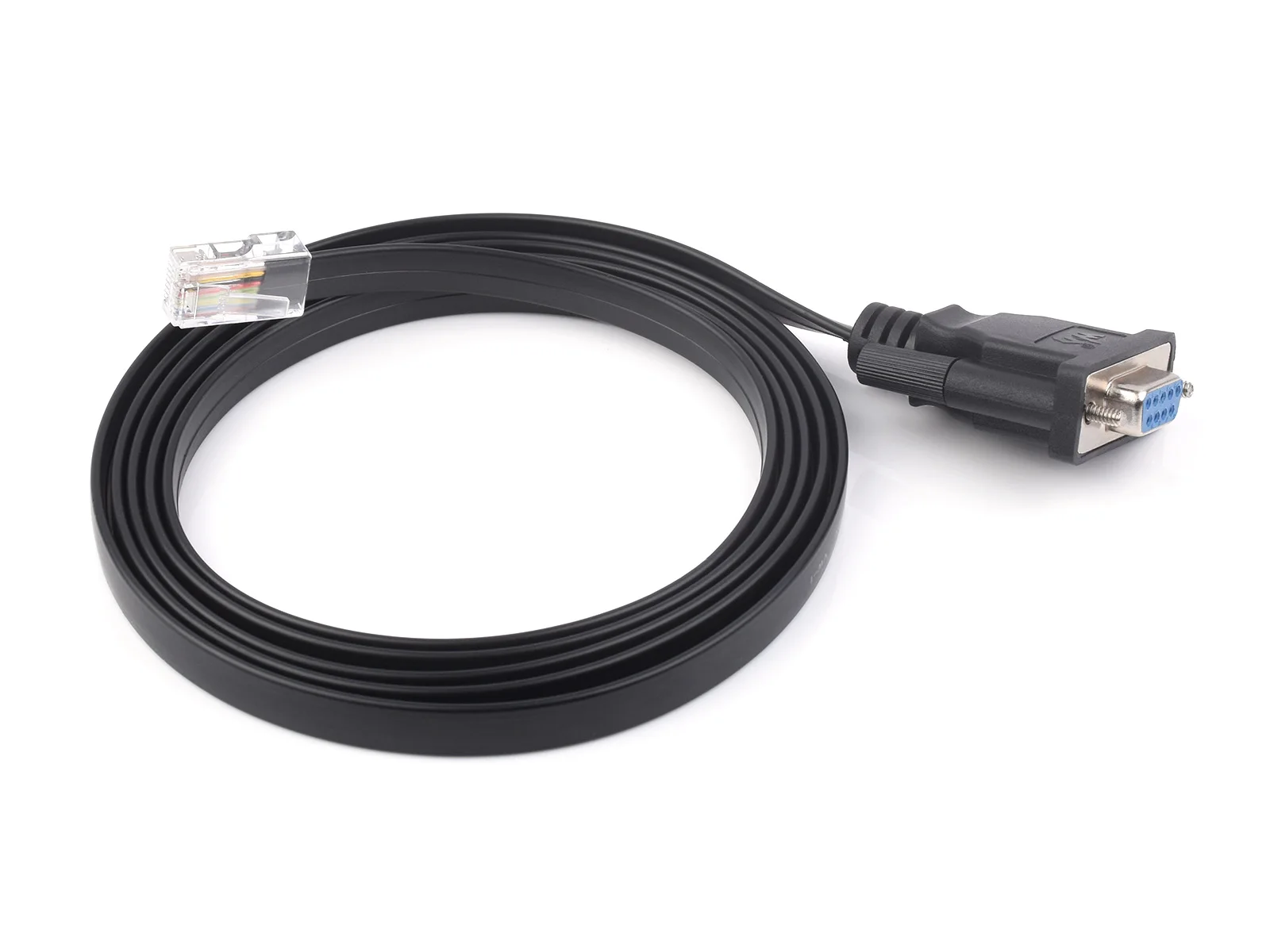 ̺꽦 RS232-RJ45 ܼ ̺, RS232 DB9  Ʈ-RJ45 ܼ  Ʈ, ̺  1.8m, Ʈ 3 