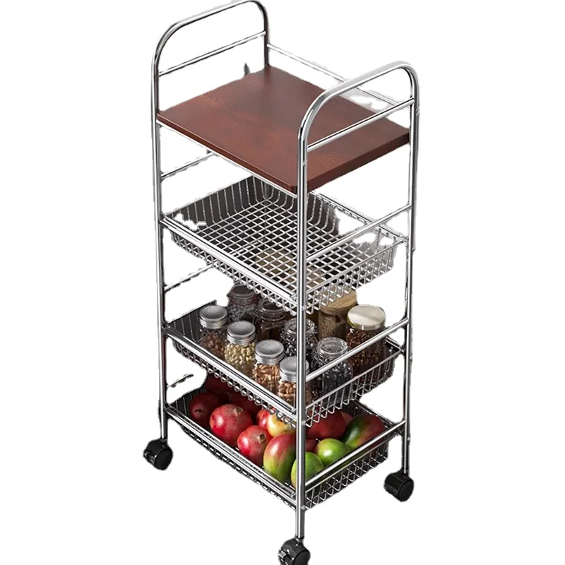 Home Kitchen Storage Grocery Cart Organizer Service Beauty Salon Trolley Auxiliary Spa Trolly Islands Bathroom Island Furniture